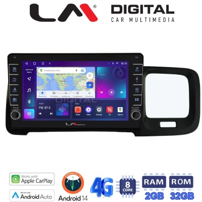 LM Digital - LM ZG8392 GPS Οθόνη OEM Multimedia Αυτοκινήτου για Volvo S60 2010 2018 (CarPlay/AndroidAuto/BT/GPS/WIFI/GPRS)