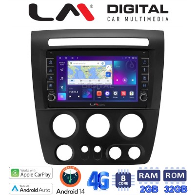 LM Digital - LM ZG8721 GPS Οθόνη OEM Multimedia Αυτοκινήτου για Hummer H3 2006 2011 (CarPlay/AndroidAuto/BT/GPS/WIFI/GPRS)