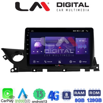 LM Digital - LM ZT8223 GPS Οθόνη OEM Multimedia Αυτοκινήτου για Mazda 6 2021 (CarPlay/AndroidAuto/BT/GPS/WIFI/GPRS)