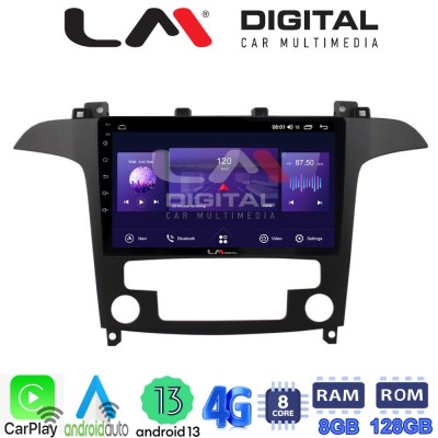 LM Digital - LM ZT8237 GPS Οθόνη OEM Multimedia Αυτοκινήτου για FORD FOCUS 2011FORD MONDEO 2007 2014FORD GALAXY 2007 2014FORD