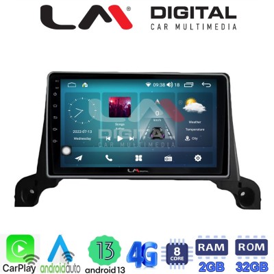 LM Digital - LM ZR8324 GPS Οθόνη OEM Multimedia Αυτοκινήτου για Peugeot 3008/5008 2016 (CarPlay/AndroidAuto/BT/GPS/WIFI/GPRS)
