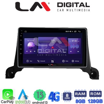 LM Digital - LM ZT8324 GPS Οθόνη OEM Multimedia Αυτοκινήτου για Peugeot 3008/5008 2016 (CarPlay/AndroidAuto/BT/GPS/WIFI/GPRS)