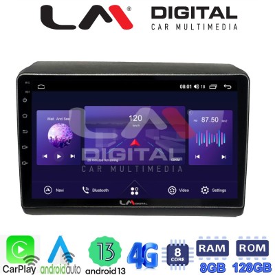 LM Digital - LM ZT8194 GPS Οθόνη OEM Multimedia Αυτοκινήτου για Fiat Ducato - Citroen Jumper - Peugeot Partner 2012 Μόνο αν έχει