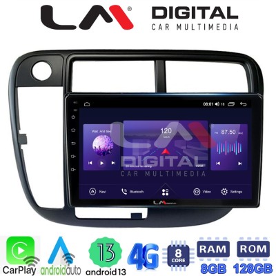 LM Digital - LM ZT8377 GPS Οθόνη OEM Multimedia Αυτοκινήτου για Honda Civic 1999 2001 (CarPlay/AndroidAuto/BT/GPS/WIFI/GPRS) LM Digital - LM ZT8377 GPS Οθόνη OEM Multimedia Αυτοκινήτου για Honda Civic 1999 2001 (CarPlay/AndroidAuto/BT/GPS/WIFI/GPRS)