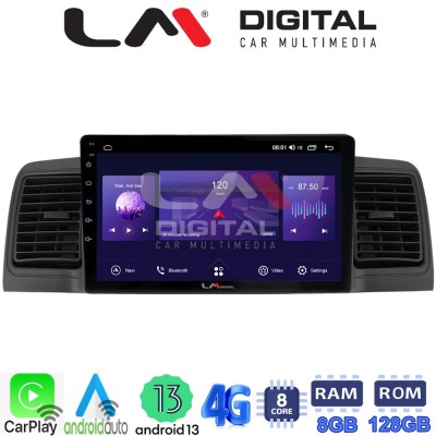 LM Digital - LM ZT8010B GPS Οθόνη OEM Multimedia Αυτοκινήτου για Toyota Corolla 2000-2007 (CarPlay/AndroidAuto/BT/GPS/WIFI/GPRS) LM Digital - LM ZT8010B GPS Οθόνη OEM Multimedia Αυτοκινήτου για Toyota Corolla 2000-2007 (CarPlay/AndroidAuto/BT/GPS/WIFI/GPRS)