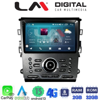 LM Digital - LM ZR8370 GPS Οθόνη OEM Multimedia Αυτοκινήτου για Ford Mondeo 2014 (CarPlay/AndroidAuto/BT/GPS/WIFI/GPRS) LM Digital - LM ZR8370 GPS Οθόνη OEM Multimedia Αυτοκινήτου για Ford Mondeo 2014 (CarPlay/AndroidAuto/BT/GPS/WIFI/GPRS)