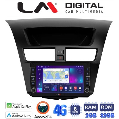 LM Digital - LM ZG8994 GPS Οθόνη OEM Multimedia Αυτοκινήτου για Mazda BT50 2012 2018 (CarPlay/AndroidAuto/BT/GPS/WIFI/GPRS)