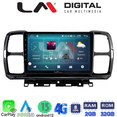LM Digital - LM ZR8996 GPS Οθόνη OEM Multimedia Αυτοκινήτου για Citroen C5 AirCross 2017 2021 (CarPlay/AndroidAuto/BT/GPS/WIFI/