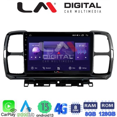 LM Digital - LM ZT8996 GPS Οθόνη OEM Multimedia Αυτοκινήτου για Citroen C5 AirCross 2017 2021 (CarPlay/AndroidAuto/BT/GPS/WIFI/