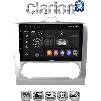 CLARION GL31328 Οθόνη OEM Multimedia Αυτοκινήτου για FORD FOCUS 20042012 (CarPlay/AndroidAuto/BT/GPS/WIFI/GPRS)