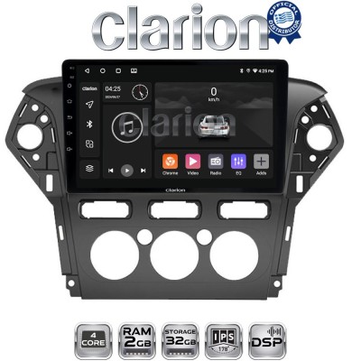 CLARION GL31368 Οθόνη OEM Multimedia Αυτοκινήτου για FORD MONDEO 2010 2013 (CarPlay/AndroidAuto/BT/GPS/WIFI/GPRS)