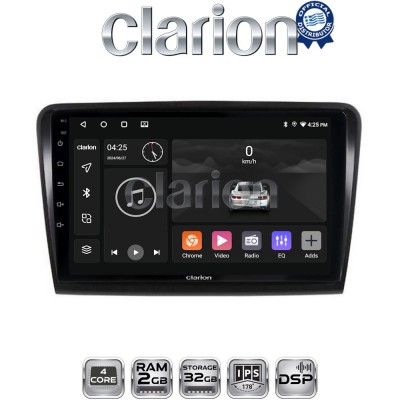 CLARION GL31982 Οθόνη OEM Multimedia Αυτοκινήτου για SK SUPERB 20082015 (CarPlay/AndroidAuto/BT/GPS/WIFI/GPRS)
