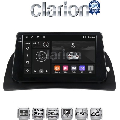 CLARION GL71707 Οθόνη OEM Multimedia Αυτοκινήτου για Renault Kangoo 2011 2021 (CarPlay/AndroidAuto/BT/GPS/WIFI/GPRS)