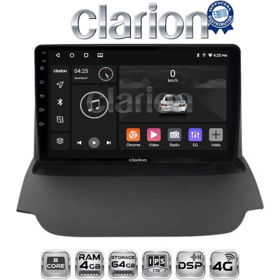 CLARION GL72039 Οθόνη OEM Multimedia Αυτοκινήτου για FORD ECOSPORT 20122017 (CarPlay/AndroidAuto/BT/GPS/WIFI/GPRS)