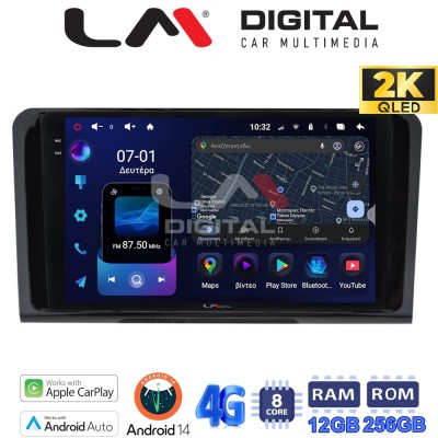 LM ZS8213 GPS Οθόνη OEM Multimedia Αυτοκινήτου για MERCEDES ML 20052011 (CarPlay/AndroidAuto/BT/GPS/WIFI/GPRS)