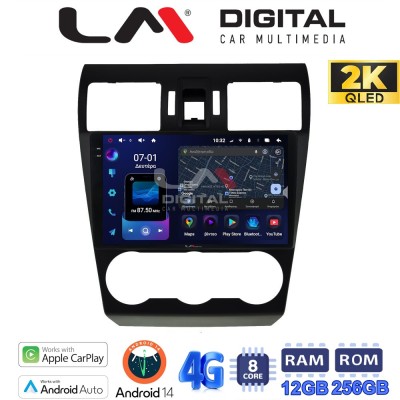 LM ZS8262 GPS Οθόνη OEM Multimedia Αυτοκινήτου για SUBARU IMPREZA-FORESTER 2013 (CarPlay/AndroidAuto/BT/GPS/WIFI/GPRS)