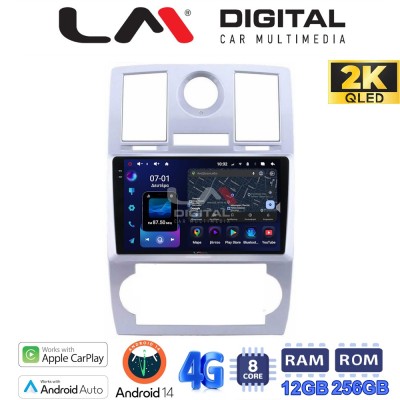 LM ZS8285 GPS Οθόνη OEM Multimedia Αυτοκινήτου για CHRYSLER 300C 2005 2010 (CarPlay/AndroidAuto/BT/GPS/WIFI/GPRS)