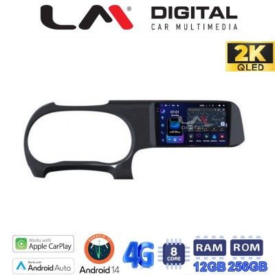 LM ZS8388 GPS Οθόνη OEM Multimedia Αυτοκινήτου για HYUNDAI i10 2020 (CarPlay/AndroidAuto/BT/GPS/WIFI/GPRS)