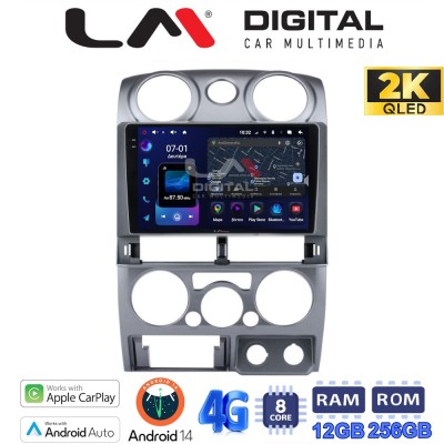 LM ZS8425 GPS Οθόνη OEM Multimedia Αυτοκινήτου για Isuzu D-Max 2008 2012 (CarPlay/AndroidAuto/BT/GPS/WIFI/GPRS)