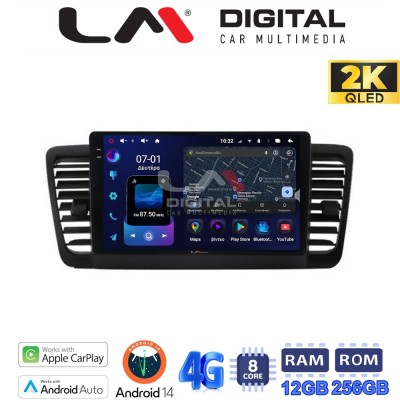 LM ZS8525 GPS Οθόνη OEM Multimedia Αυτοκινήτου για SUBARU LEGACY 2002 (CarPlay/AndroidAuto/BT/GPS/WIFI/GPRS)