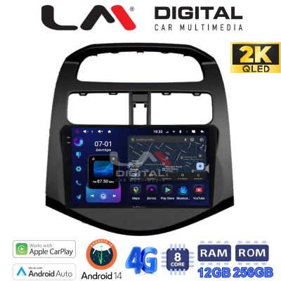 LM ZS8589 GPS Οθόνη OEM Multimedia Αυτοκινήτου για DAEWOO SPARK 20092016 (CarPlay/AndroidAuto/BT/GPS/WIFI/GPRS)