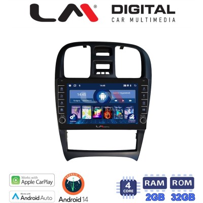 LM Digital - LM ZG4260 GPS Οθόνη OEM Multimedia Αυτοκινήτου για Hyundai Sonata 2000 2006 (CarPlay/AndroidAuto/BT/GPS/WIFI/GPRS)