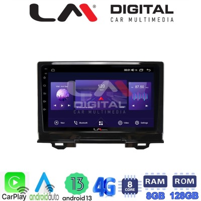 LM Digital - LM ZT8424 GPS Οθόνη OEM Multimedia Αυτοκινήτου για Honda HRV 2021 (CarPlay/AndroidAuto/BT/GPS/WIFI/GPRS)