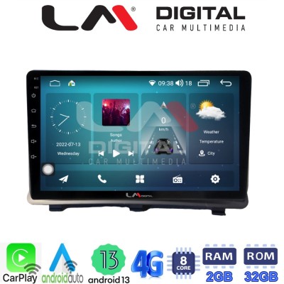 LM Digital - LM ZR8985 GPS Οθόνη OEM Multimedia Αυτοκινήτου για Opel Antara 2006 (CarPlay/AndroidAuto/BT/GPS/WIFI/GPRS)