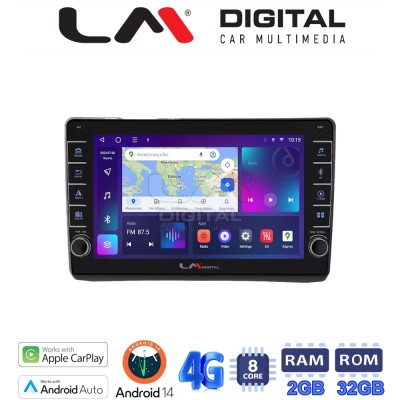 LM Digital - LM ZG8892 GPS Οθόνη OEM Multimedia Αυτοκινήτου για Opel Vivaro - Renault Trafic - Nissan Primastar 2002 2009 (CarPl