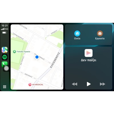 CLARION GL74042 Οθόνη OEM Multimedia Αυτοκινήτου για VW Touareg 2011 (CarPlay/AndroidAuto/BT/GPS/WIFI/GPRS)