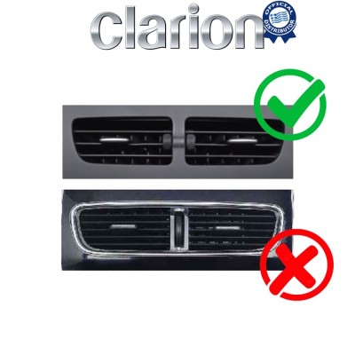 CLARION GL74320 Οθόνη OEM Multimedia Αυτοκινήτου για RENAULT CLIO 2012 2015 (CarPlay/AndroidAuto/BT/GPS/WIFI/GPRS)
