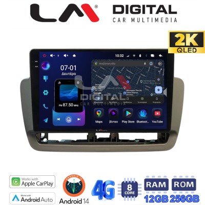 LM Digital - LM ZS8346 GPS Οθόνη OEM Multimedia Αυτοκινήτου για (CarPlay/AndroidAuto/BT/GPS/WIFI/GPRS)