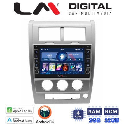 LM Digital - LM ZG4334 GPS Οθόνη OEM Multimedia Αυτοκινήτου για Jeep Cherokee KK 2008 2014 (CarPlay/AndroidAuto/BT/GPS/WIFI/GPR