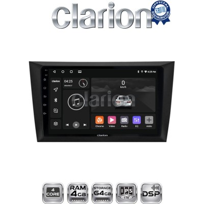 CLARION GL32004 Οθόνη OEM Multimedia Αυτοκινήτου για VW Golf 6 2008-2012 (CarPlay/AndroidAuto/BT/GPS/WIFI/GPRS)