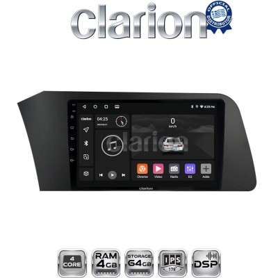 CLARION GL32227 Οθόνη OEM Multimedia Αυτοκινήτου για Hyundai Elantra 2021 (CarPlay/AndroidAuto/BT/GPS/WIFI/GPRS)