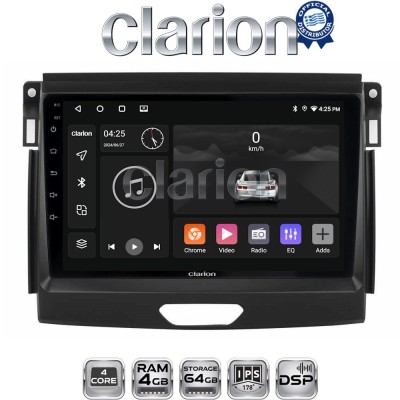CLARION GL32574 Οθόνη OEM Multimedia Αυτοκινήτου για Ford Ranger 2015 2020 (CarPlay/AndroidAuto/BT/GPS/WIFI/GPRS)