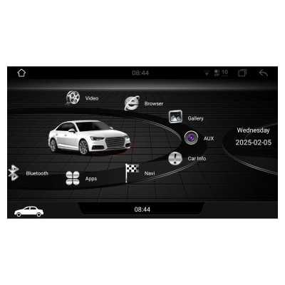 Bizzar LQ Series 4Core Android14 2+32GB Subaru Forester 2003-2007 Navigation Multimedia Tablet 9" Με Carplay & Android Auto