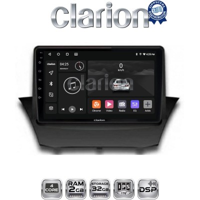 CLARION GL31152 Οθόνη OEM Multimedia Αυτοκινήτου για FORD FIESTA 20082009 (CarPlay/AndroidAuto/BT/GPS/WIFI/GPRS)