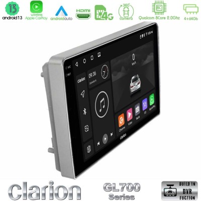 Clarion GL700 Series 8Core Android13 4+64GB Opel Astra/Corsa/Antara/Zafira Navigation Multimedia Tablet 9" Με Carplay & Android Clarion GL700 Series 8Core Android13 4+64GB Opel Astra/Corsa/Antara/Zafira Navigation Multimedia Tablet 9" Με Carplay & Android