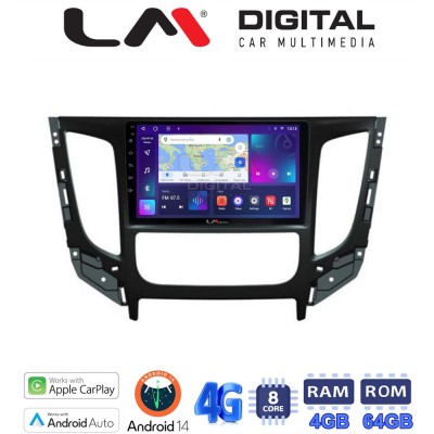 LM Digital - LM ZC8230 GPS Οθόνη OEM Multimedia Αυτοκινήτου για Mitsubishi L200 2014 Μόνο για αυτοκίνητα με Κλιματισμό (CarPlay/ LM Digital - LM ZC8230 GPS Οθόνη OEM Multimedia Αυτοκινήτου για Mitsubishi L200 2014 Μόνο για αυτοκίνητα με Κλιματισμό (CarPlay/