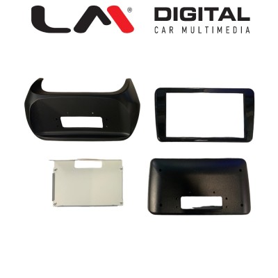LM Digital - LM ZC8195 GPS Οθόνη OEM Multimedia Αυτοκινήτου για Fiorino, Citroen, Nemo, Bipper (CarPlay/AndroidAuto/BT/GPS/WIFI/