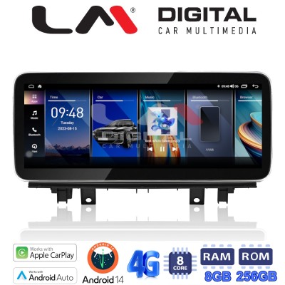 LM Digital - LM GH8 225 EVO Οθόνη OEM Multimedia Αυτοκινήτου για BMW X1 (F48) 2015 2016 με σύστημα EVO (CarPlay/AndroidAuto/BT/