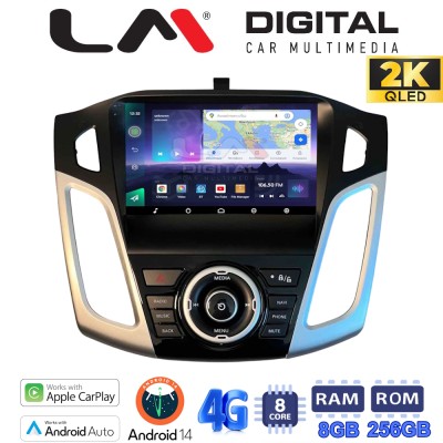 LM Digital - LM KQ8150 GPS Οθόνη OEM Multimedia Αυτοκινήτου για Ford Focus 2011 2018 (CarPlay/AndroidAuto/BT/GPS/WIFI/GPRS)