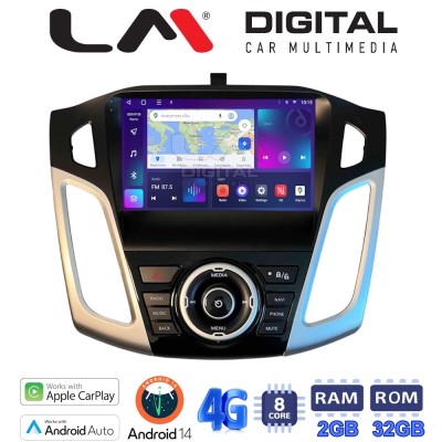 LM Digital - LM KR8150 GPS Οθόνη OEM Multimedia Αυτοκινήτου για Ford Focus 2011 2018 (CarPlay/AndroidAuto/BT/GPS/WIFI/GPRS)