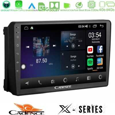 Cadence X Series Ford 2007- 8core Android 14 4+64GB Navigation Multimedia Tablet 9"