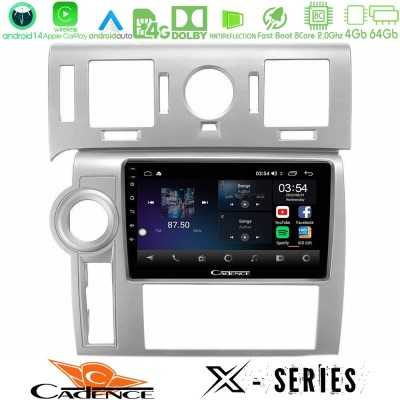 Cadence X Series Hummer H2 2008-2009 8core Android 14 4+64GB Navigation Multimedia Tablet 9"