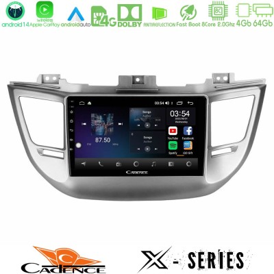 Cadence X Series Hyundai Tucson 2015-2018 8Core Android 14 4+64GB Navigation Multimedia Tablet 9" Cadence X Series Hyundai Tucson 2015-2018 8Core Android 14 4+64GB Navigation Multimedia Tablet 9"