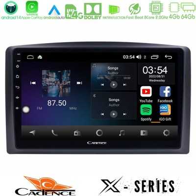 Cadence X Series Mercedes Vito 2015-2021 8core Android 14 4+64GB Navigation Multimedia Tablet 10"