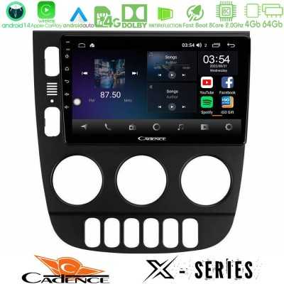 Cadence X Series Mercedes ML Class 1998-2005 8Core Android 14 4+64GB Navigation Multimedia Tablet 9"