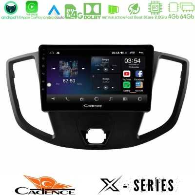 Cadence X Series Ford Transit 2014- 8core Android 14 4+64GB Navigation Multimedia Tablet 9"